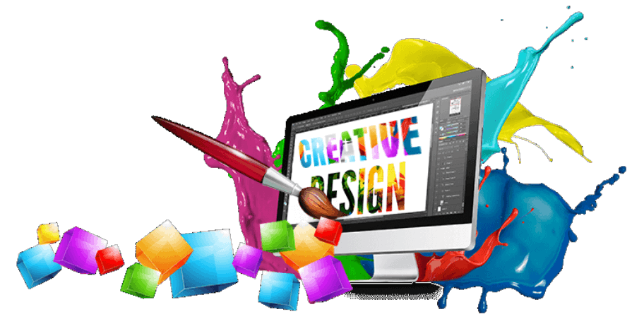 Creative and custom web design image